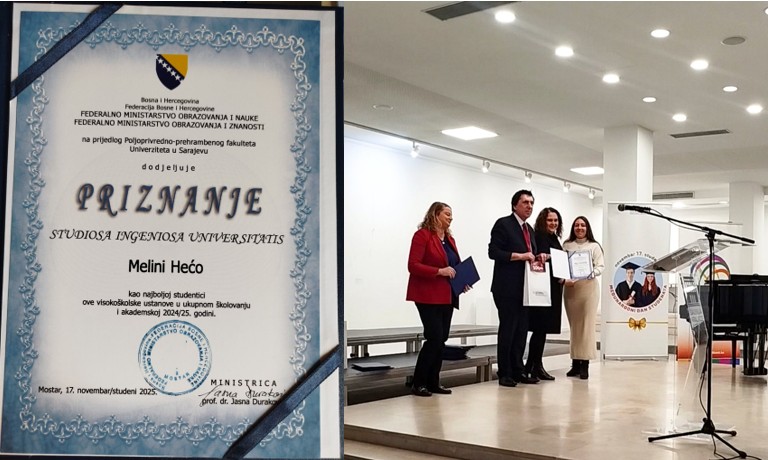 FMON: Svečana dodjela priznanja najboljim studentima u Federaciji BiH povodom Međunarodnog dana studenata